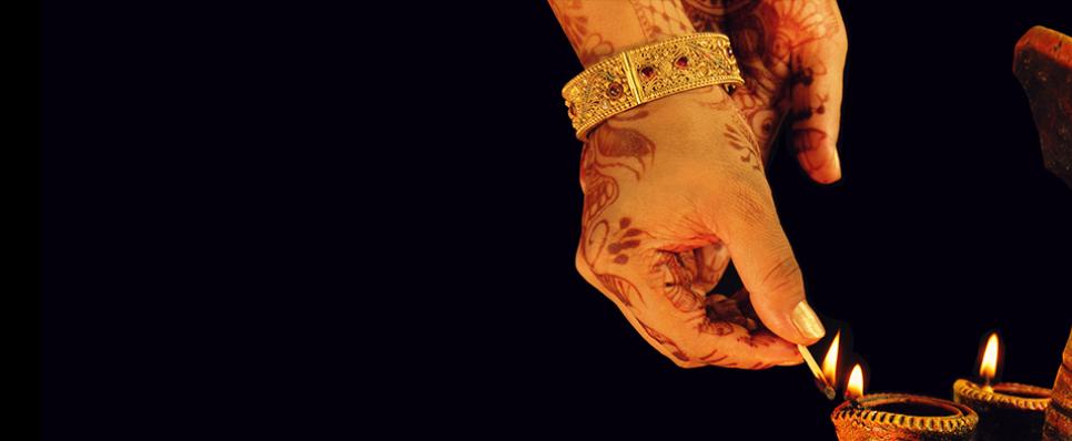 Gold amidst the festive glitter