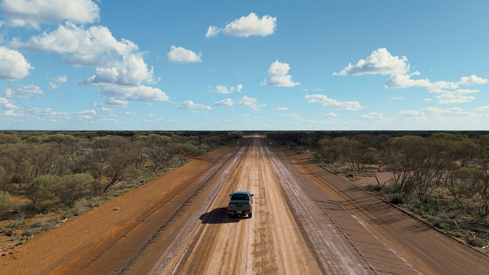 A road in the Australian outback