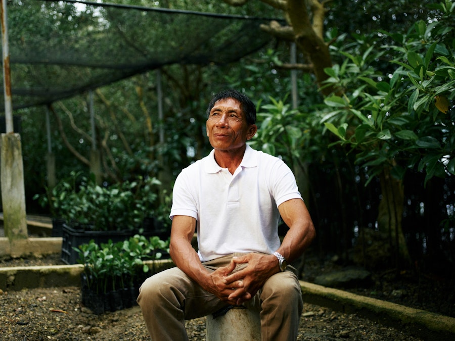 Elmer Alvarez, Chairman of the San Agustin Fisherman Cooperative